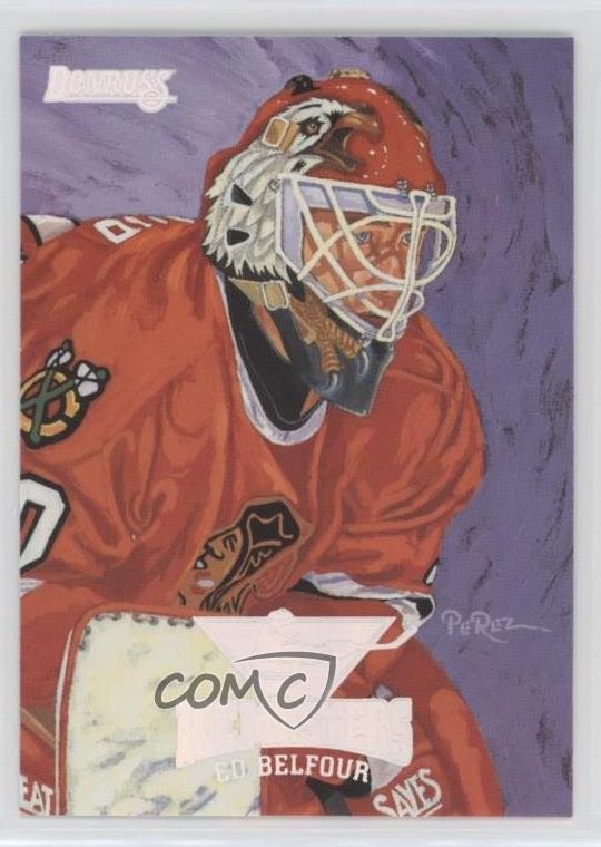 1994-95 Donruss Ice Masters Ed Belfour #1 HOF k0z