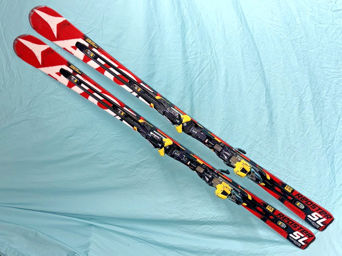 ? ATOMIC Redster SL DoubleDeck 165cm Race SKIS Rocker Atomic Neox 