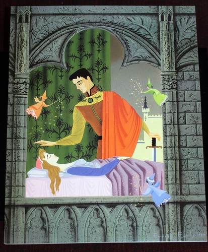 Walt Disney 1995 Animation Art Auction Catalog Eyvind Earle Vintage Mary Blair