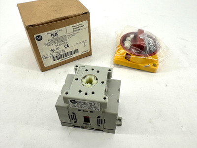 New Allen Bradley 194E-E25-1753-6N Ser. B Switch Disconnector 3 Poles 25A