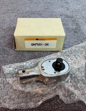 Genuine TOHNICHI QH750I-3A 3/8" Drive Square Chrome Ratchet Head Attachment