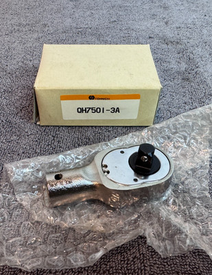 Genuine TOHNICHI QH750I-3A 3/8'' Drive Square Chrome Ratchet Head Attachment