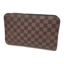 Used Louis Vuitton Damier Saint Second Bag N51993 Brown A