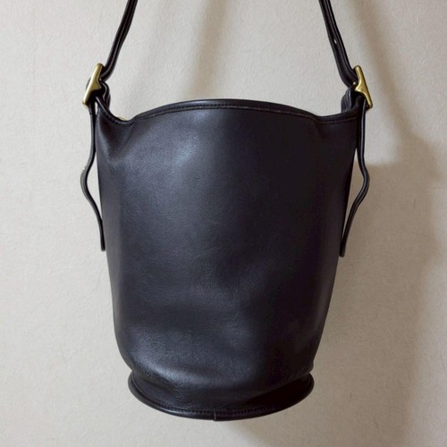Coach Vintage 9953 Helen’s Legacy Shoulder Bag Bucket Medium Duffle Sac Black - Picture 17 of 24