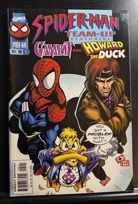 Spider-Man Team-Up #5 Howard The Duck & Gambit 1996 Marvel Comics