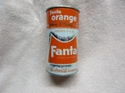 VINTAGE FANTA ORANGE COCA-COLA PRODUCT STEEL SODA POP TIN CAN