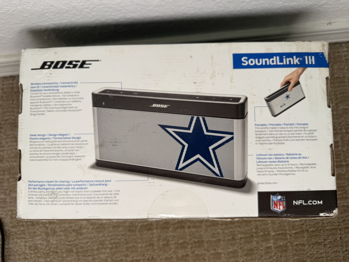 Bose Soundlink III Bluetooth Speaker - Silver for sale online | eBay