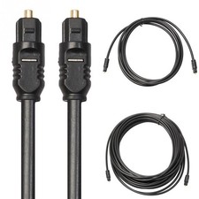 6FT Digital Fiber Optic Audio Cable Cord Optical TosLink for TV DVD AMP USA