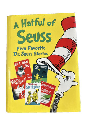 A Hatful of Seuss - Book -Five Favorite Dr. Seuss Stories Hardback Collection