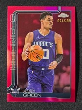 2025-26 Topps Chrome  JOSH GREEN  Magenta Refractor 24/399  #47