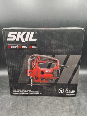 SKIL 6 Amp Corded Orbital Jigsaw Variable Speed with Halo Light New #JS314901