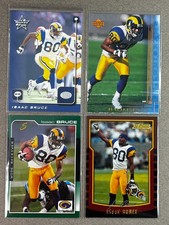 Isaac Bruce Los Angeles Rams Football Cards Lot 