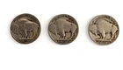 1934 D, 1935 D, 1937 D - Buffalo Nickel Denver ERRORS! Lot of 3 coins free ship