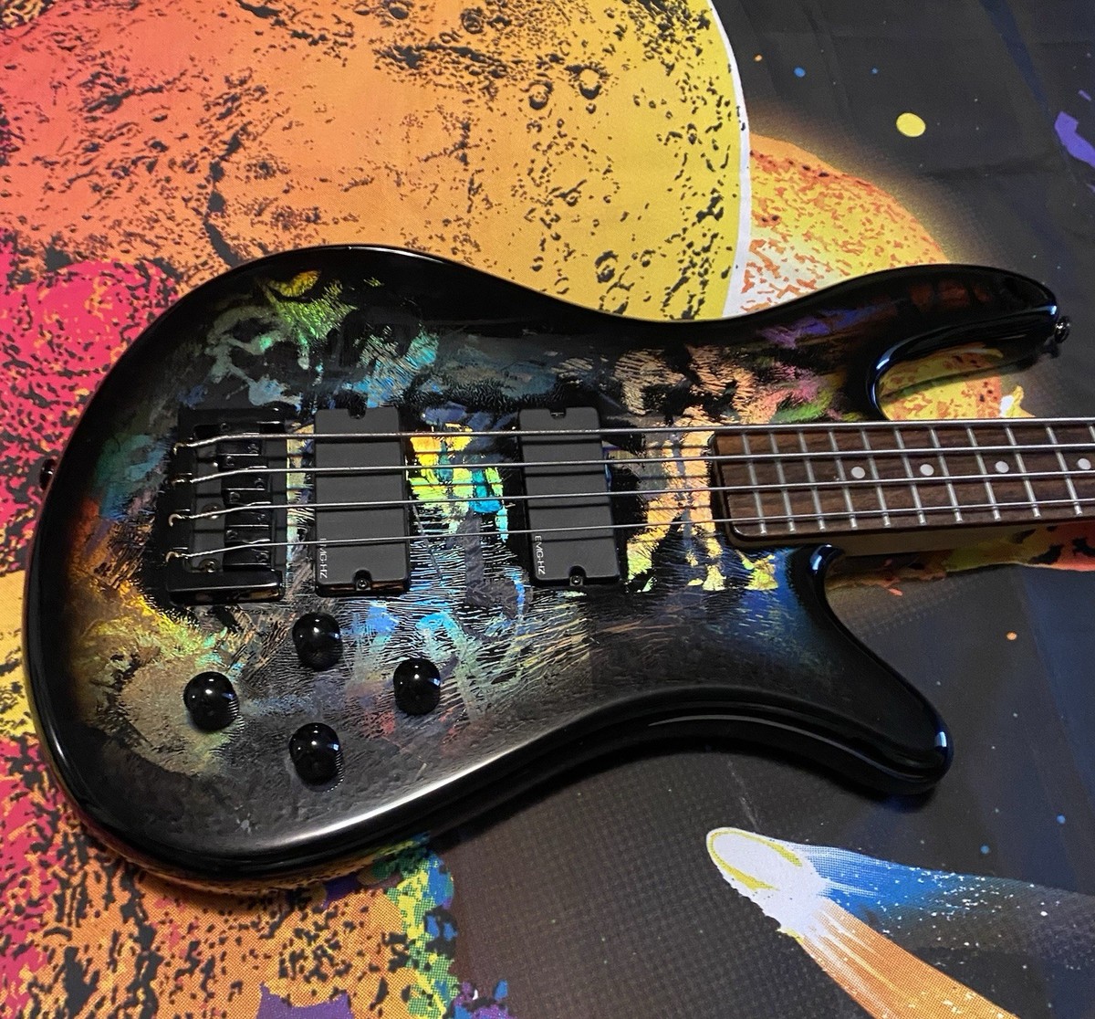 Spector Holoflash Legend 4 Active Bass Guitar Precision Crafted in