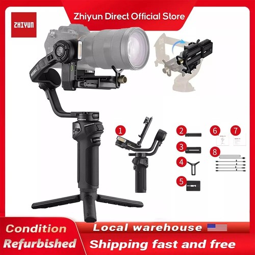 Zhiyun Weebill 3S 3-Axis Hand Gimbal Stabilizer for DSLR Mirrorless Camera Sony