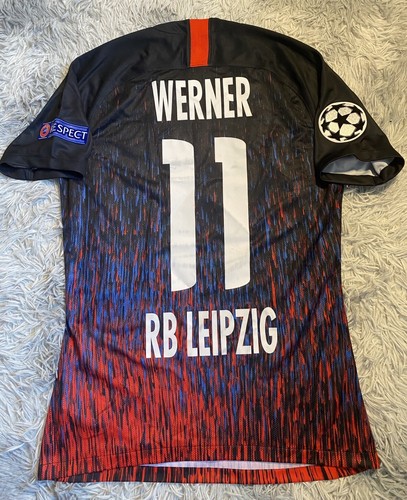 RB LEIPZIG 2019/20 3rd Kit MATCH WORN/ISSUE Jersey WERNER #11 Champions League - Bild 2 von 11