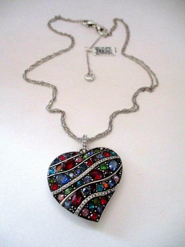 Brighton"TRUST YOUR JOURNEY"Heart Necklace-Earring-Bracelet Set ($338) NWT/Pouch - Picture 5 of 8