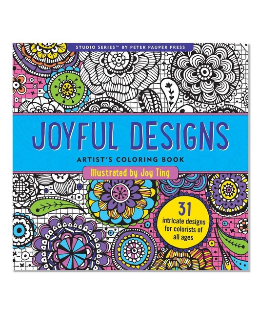 Download Joyful Designs Artist S Coloring Book 2014 Book Other For Sale Online Ebay