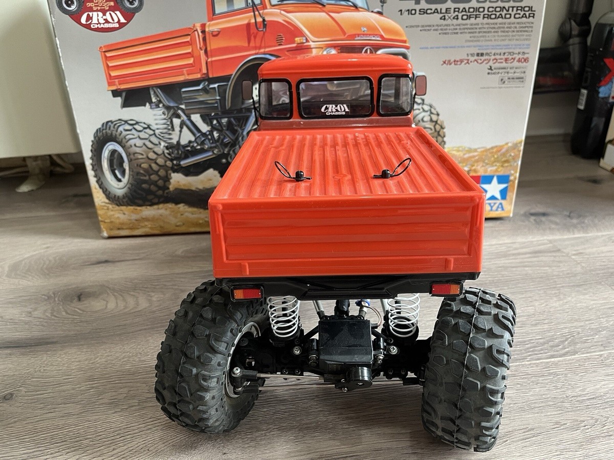 Tamiya CR-01 CR01 58414 Mercedes-Benz Unimog 406 4x4 Crawler for