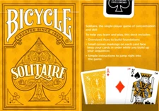 Bicycle SOLITAIRE Playing Cards Deck USPCC NEW Sealed