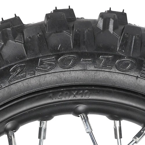 2.50-10 2.50-10 Front Rear Wheel Tire Tube Rim for Dirt Bike SSR 70cc 90cc CRF50 - Picture 8 of 22