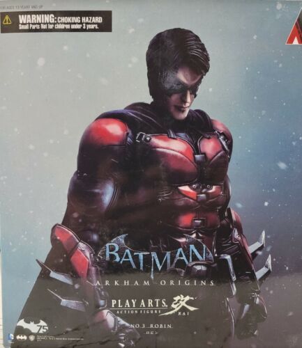 DAMAGED* DC Comics Batman Arkham Origins: #3 Robin Play Arts Kai