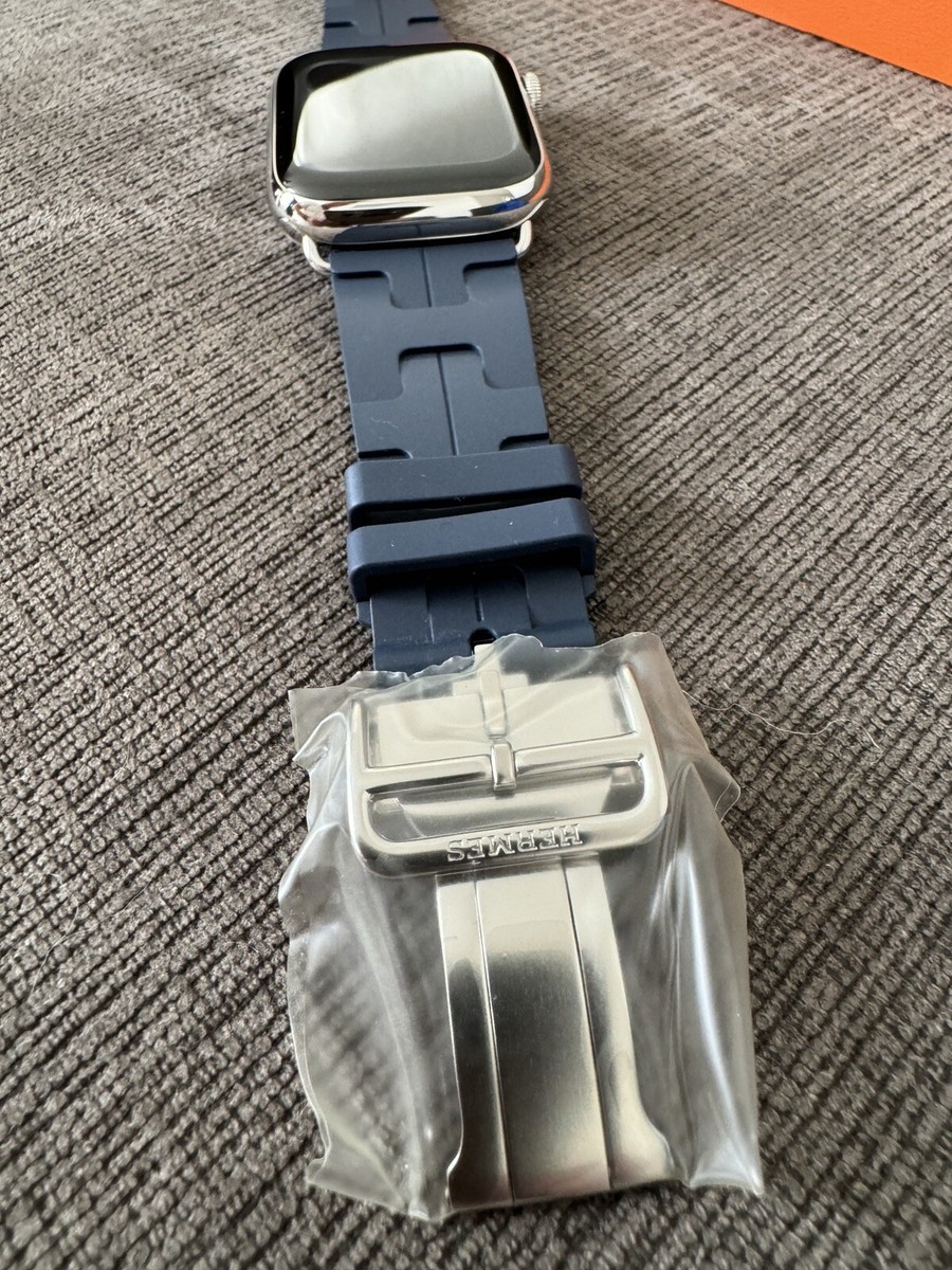 Apple Watch HERMES キリム 45ミリ あん ネイビー Apple Watch HERMES キリム 45ミリ あん ネイビー