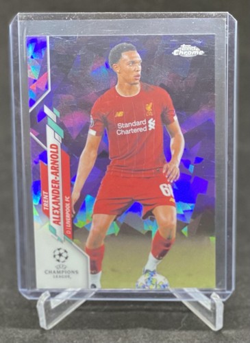Trent Alexander Arnold [Purple] #48 2019 Topps Chrome UEFA Champions League Sapphire card