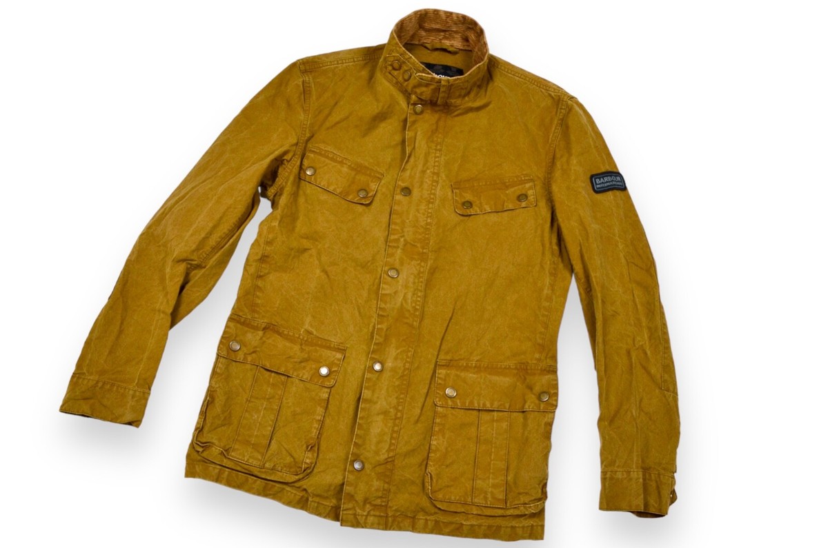 【新品！希少！】Barbour international Original Barbour International Original Waxed Jacket Black - Esquire