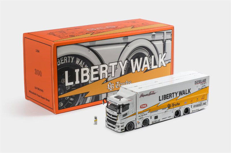 Pre-order) GCD 1:64 LBWK LB-TRUCKS JDM Fuso Super Great Pre-order) GCD 1:64 LBWK LB-TRUCKS JDM Fuso Super Great
