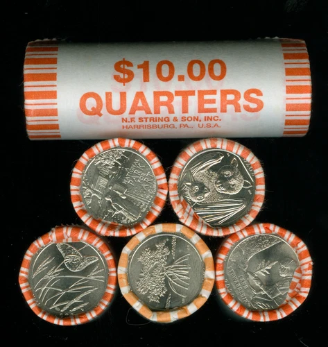 2020 W SAMOA, WEIR, SALT BAY, ROCKEFELLER & TALLGRASS QUARTER BU 5 ENDER ROLLS *
