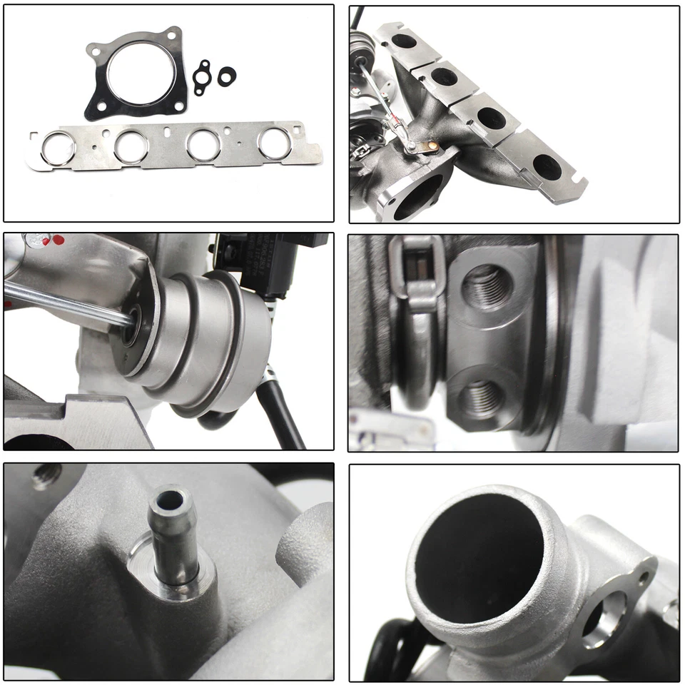 Turbo Turbocharger for Audi A4 A6 2.0T B7 BWE BWT K03 2005 2007 2008 2009 - Image 4 of 4