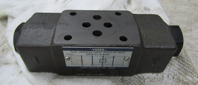  YUKEN KOGYO MPB-01-4-4001 PILOT OPERATED CHECK MODULAR VALVE