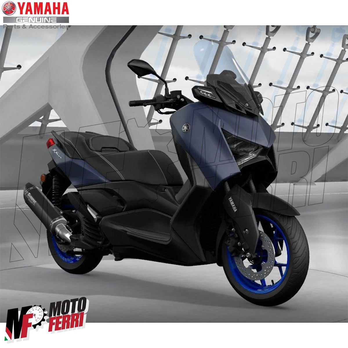 ヤマハ - AKKY YAMAHA X-MAX 125 2021-2024 Exhaust AKRAPOVIC S-Y125SO6-HRSS