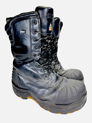 DAKOTA Extreme Cold Winter Work Boots 18901GD Composite Toe & Plate HD3 WP 10US