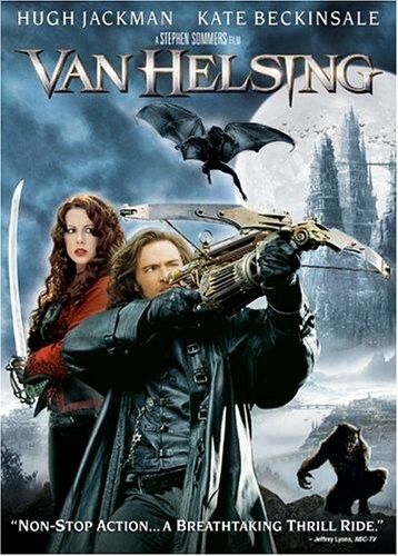 DVD Van Helsing 2004 Universal Pictures Hugh Jackman Kate Beckinsale Movie VG