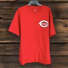 Cincinnati Reds Crew Neck Men’s Logo T-Shirt #15 Majestic Xl