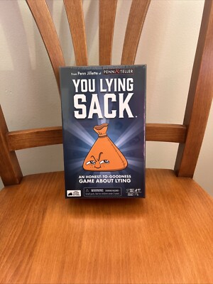 NEW You Lying Sack Game By Exploding Kittens Penn Jillette Penn & Teller