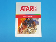 Real Sports Football Atari 2600 Authentic Manual Only