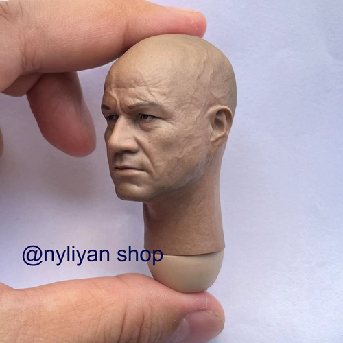 1/6 Head Sculpt Boba Fett Temuera Morrison Male For 12" Action Figure Body Toys - Picture 4 of 4
