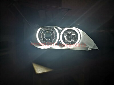 for BMW E60 E61 M5 2003-2007 HID headlight LED halo ring angel eye DRL