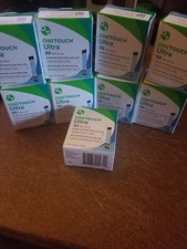 (450) Onetouch ULTRA  test strips (9) boxes exp 1/2027~ MINT BOXES
