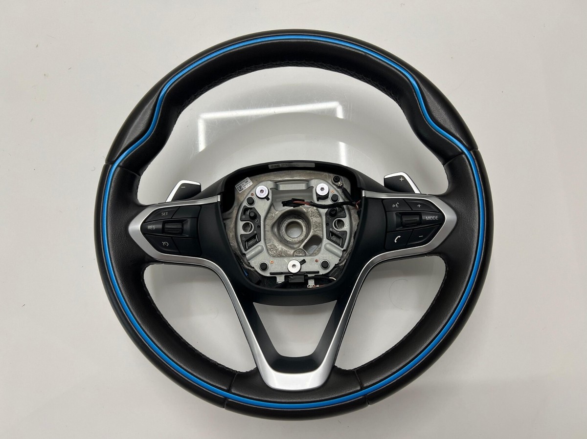 BMW I8 Steering Wheel BROWN Exclusive Leather OEM