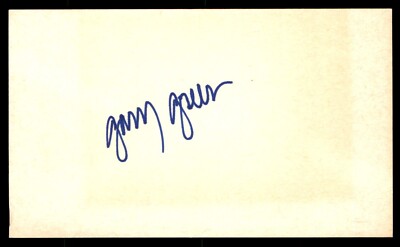 Gary Green Baseball Index Card Signed Auto Autograph (no COA) *e1