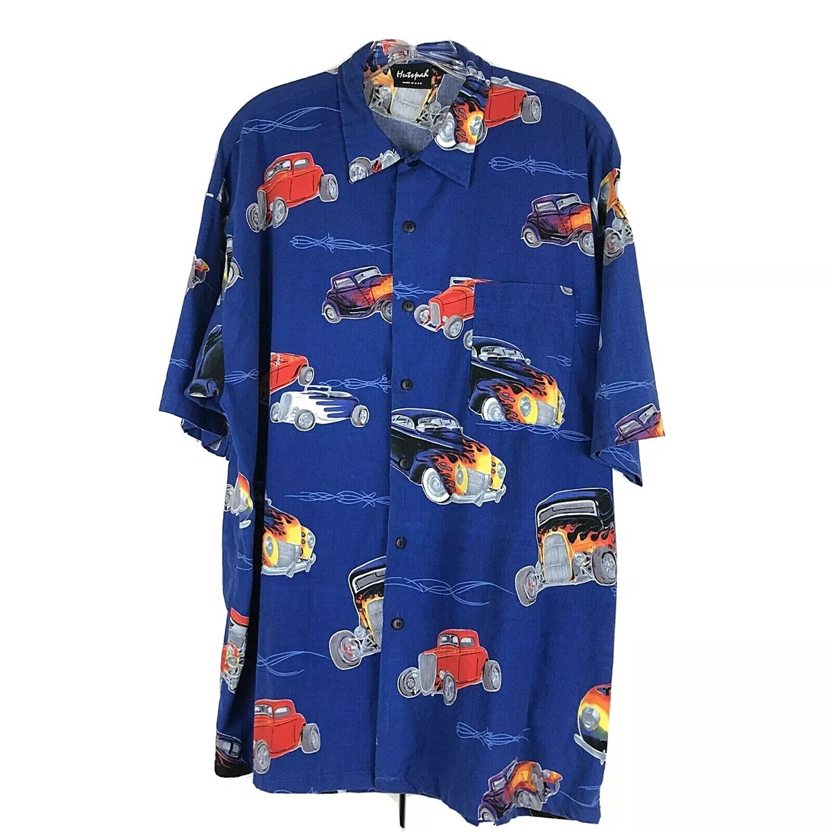 Hutspah, Shirts, Hutspah Mens Hawaiian Print Shirt Large