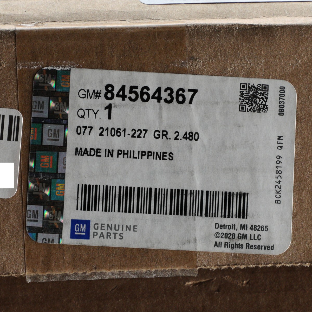 OEM NEW 2019 Chevrolet Equinox Forward Lamp Wiring Harness OEM NEW 2019 Chevrolet Equinox Forward Lamp Wiring Harness