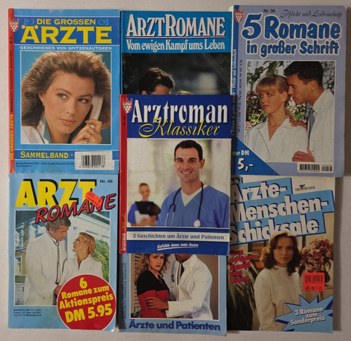 ARZTROMANE Romanhefte Liebesromane Liebe Arzt 30 Romane Klinik Heimatromane - Bild 2 von 5