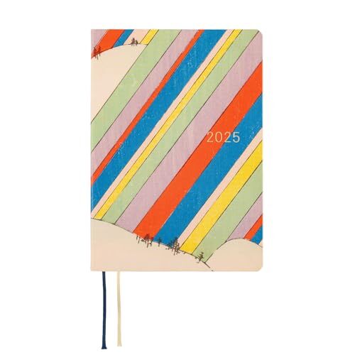 Hobonichi Techo 2025 HON Unsodo Bijutsukai (Rainbow) A6 Diary English - Picture 1 of 7