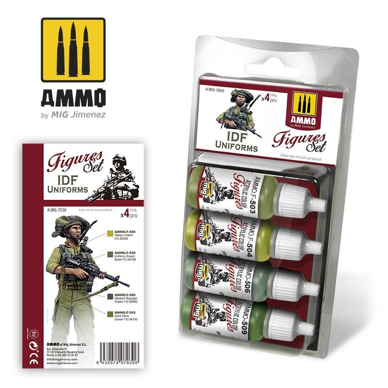 Ammo by Mig Mig7030 Idf Uniforms Set