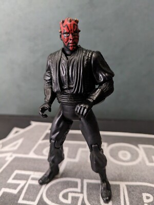 DARTH MAUL 1999 Phantom Menace STAR WARS 3.75'' Action Figure Toy Sith Apprentice